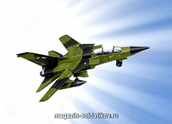 Сборная модель из картона. Серия: Авиация. М: 1/72. Истребитель «Tornado» (зеленый) Умбу