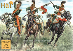 Солдатики из пластика Napoleonic French Light Lancers, (1:72), Hat