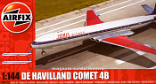 Сборная модель из пластика А Самолет De Havilland Comet 4B (1/144) Airfix - фото