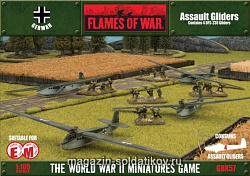 Сборная модель из пластика Assault Gliders 1/100 Flames of War