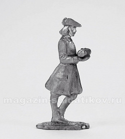 Солдатики из металла Шведский артиллерист с картузом, Магазин Солдатики (Prince August)