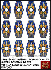 Декали на щиты римской кавалерии раннего периода, 28 мм, Victrix - фото