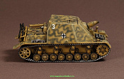 Масштабная модель в сборе и окраске SD.KFZ 166 Sturmpanzer IV «Brummbar», 1:72, WarMaster - фото