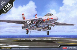 Сборная модель из пластика Самолёт F-14A «VF-1 Wolf Pack» (1:72) Академия