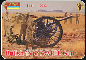 Солдатики из пластика British 15pr 7cwt BL Gun (1/72) Strelets - фото