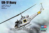 Сборная модель из пластика Вертолет UH-1F (1/72) Hobbyboss - фото