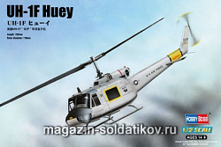 Сборная модель из пластика Вертолет UH-1F (1/72) Hobbyboss