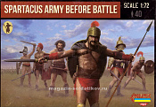 Cолдатик из пластика Spartacus Army Before Battle (1/72) Strelets - фото
