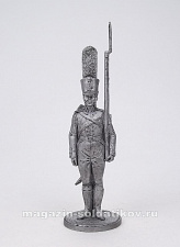 Миниатюра из олова Гренадер Смоленского мушкетерского полка, Россия 1805-07 гг. 54 мм EK Castings - фото