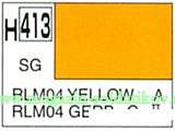 Краска художественная 10 мл. желтая RLM04, полуглянцевая, Mr. Hobby