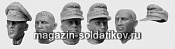 Аксессуары из смолы Германские головы № 13. Tank - фото