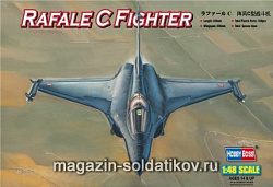 Сборная модель из пластика Самолет «France Rafale C Fighter» (1/48) Hobbyboss