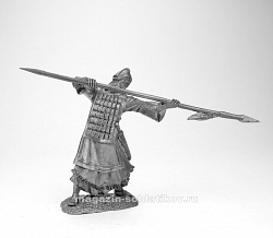 Миниатюра из олова 5259 СП Древнекитайский воин, V в.н.э. 54 мм, Солдатики Публия