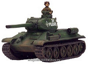 Сборная модель из пластика T-34/85 obr 1943 (15мм) Flames of War - фото