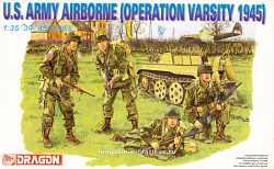 Солдатики из пластика Д U.S. Army Airborne (Operation Varsity 1945) (1/35) Dragon