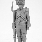 Сборная миниатюра из смолы Гренадёр в шапке, к ноге. Франция, 1807-1812 гг, 28 мм, Аванпост