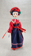Кукла в летнем костюме Тульской губернии №26 - фото