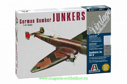 Сборная модель из пластика ИТ Самолет Junkers Ju-86D1 (1/72) Italeri