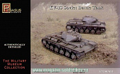 Сборная модель из пластика Советские тяжелые танки КВ-1С (2 шт.), 1:72, Pegasus - фото