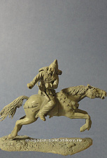 Сборная фигура из металла Scythian Warrior 5 c.b., 54 мм, Alive history miniatures - фото