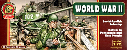 Солдатики из пластика WWII Soviet & Polish Infantry, (1:72), Ultima ratio