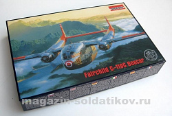 Сборная миниатюра из пластика Самолёт Fairchild C-119G Boxcar, 1/144 Roden