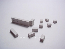 Блоки фундамента ФБС-600, набор 15 шт. 1:100, Таран
