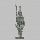 Сборная миниатюра из металла Вольтижер, идущий, Франция 1806-1813 гг, 28 мм, Аванпост