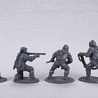 Солдатики из пластика Ниндзя (серый цвет), 1:32 Хобби Бункер