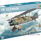 Сборная модель из пластика ИТ Самолет CR.32 Freccia (1:72) Italeri