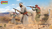 Солдатики из пластика Foot Arab Rebels (1/72) Strelets - фото