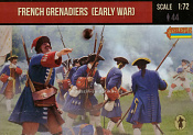 Солдатики из пластика French Grenadiers (Early War), (1/72) Strelets - фото