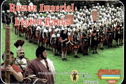 Солдатики из пластика Римский имперский легион в строю (1/72) Strelets