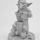 Сборная миниатюра из смолы Гоблин-водопей, 28 мм, Золотой дуб