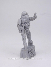 Сборная фигура из смолы Танк (ломовик), серия «Наемники» 28 мм, ArmyZone Miniatures - фото