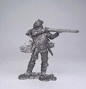 Миниатюра из олова 5245 СП Американский траппер, XVIII-XIX вв. 54 мм, Солдатики Публия - фото