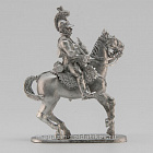 Сборная миниатюра из металла Трубач-шеволежер, Франция, 28 мм, Аванпост