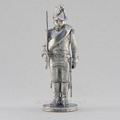 Сборная миниатюра из металла Офицер в сюртуке, стоящий, Франция, 28 мм, Аванпост - фото