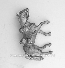 Сборная фигура из металла Павшая лошадь, 1918-1922 гг. 28 мм, Figures from Leon