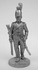 Миниатюра из олова Рядовой шеволежерского полка гвардии. Гессен-Дармштадт, 1806-1812 гг. EK Castings - фото
