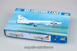 Сборная модель из пластика Самолет ВАС «Лайтнинг» F.МК3 1:72 Трумпетер