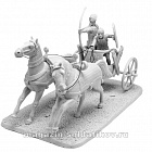 Сборная миниатюра из смолы Египетская колесница, 40 мм, V&V miniatures