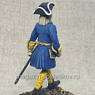 Миниатюра из металла Шведский офицер 1709, 54 мм (575-036) (575-036)