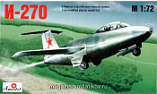 Сборная модель из пластика И-270 Советский истребитель Amodel (1/72) - фото