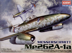 Сборная модель из пластика Самолет Me 262А-1а 1:72 Академия