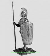 Миниатюра из олова Италик-самнит, 320 г. до н.э, 54 мм, Россия - фото
