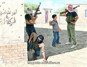 Сборные фигуры из пластика MB 3576 Арабское народное ополчение (1/35) Master Box - фото