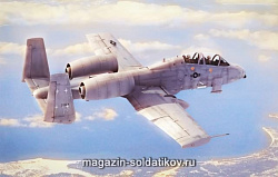 Сборная модель из пластика Самолет «N/AW A-10A Thunderbolt II» (1/48) Hobbyboss