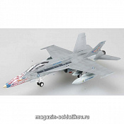 Масштабная модель в сборе и окраске Самолёт F/A-18C VFA-146, 1:72 Easy Model - фото