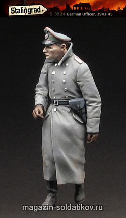 Сборная миниатюра из смолы Немецкий офицер, 1/35, Stalingrad